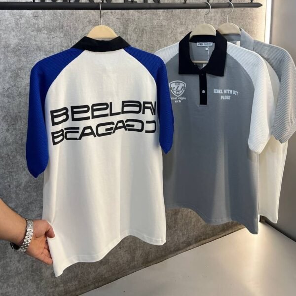 polo cotton t-shirt- تي شيرت بولو قطن