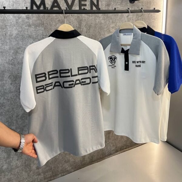 polo cotton t-shirt- تي شيرت بولو قطن