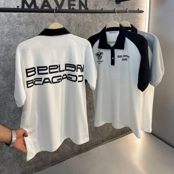 polo cotton t-shirt- تي شيرت بولو قطن