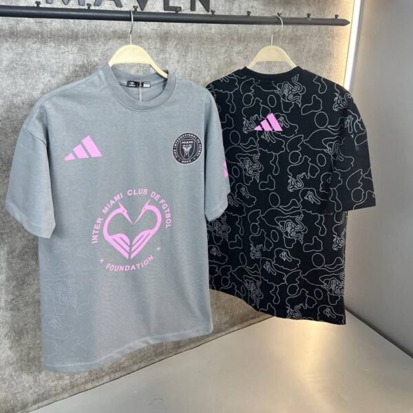 Inter Miami jersey- تي شيرت قطن بتصميم انتر ميامي